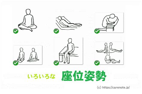 背座位|座位姿勢 5種類の座り方の専門用語をイラスト・動画で解説 